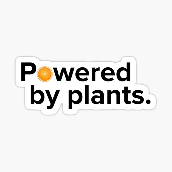Powered By Plants • The Fruit Collection Sticker