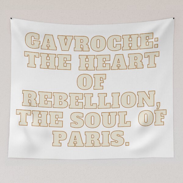 Item preview, Gavroche Heart of Rebellion Soul of Paris Victor Hugo designed and sold by Maciej  Strzelczyk.