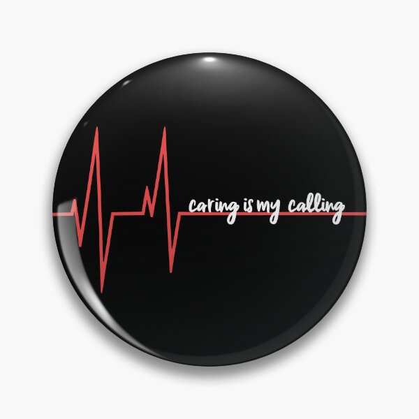 Item preview, Caring is My Calling Nursing Life designed and sold by Quirky Shirts.