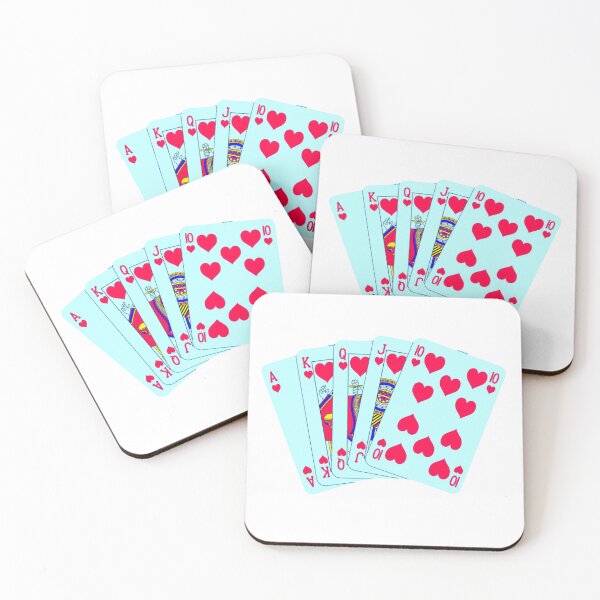 Item preview, Royal Flush Coeur  designed and sold by FabulDeco2022.
