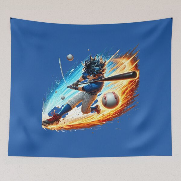 Item preview, BaseBall Anime Fire Momentum designed and sold by Indoni.