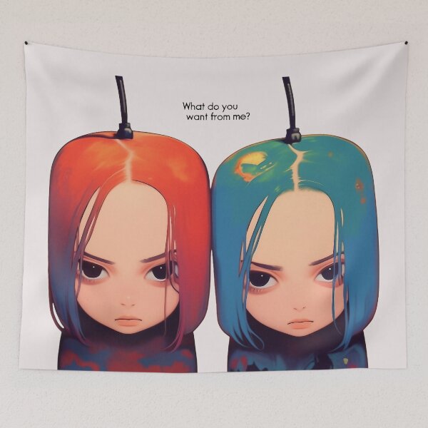 Item preview, Billie Eilish inspired ilomilo designed and sold by Nowshin Tasnim.