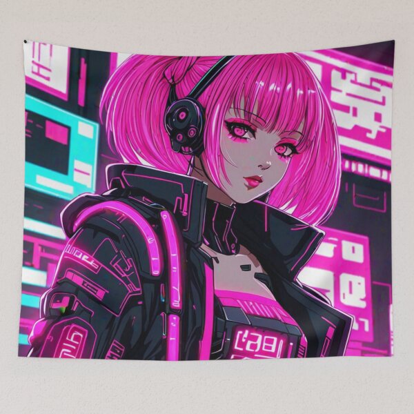 Item preview, pink future anime designed and sold by AdultAnime.