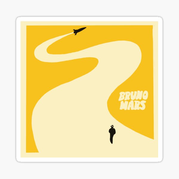 Doo wops and hooligans album cover" Sticker for Sale by mvalentineart |  Redbubble