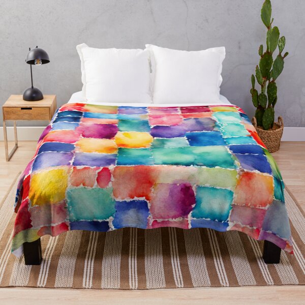 Item preview, Modern Watercolor Patchwork Abstract Pattern 2 designed and sold by Tom-Johnson.