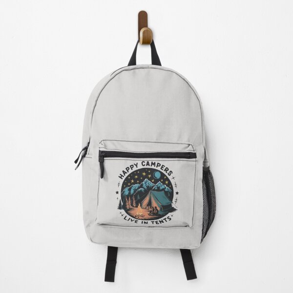 Item preview, Happy Campers live in Tents | Camping | Adventure designed and sold by Sterling-s.