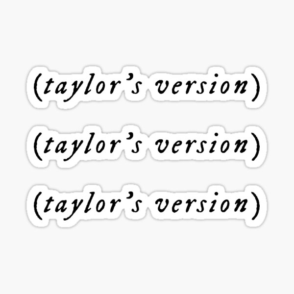 Item preview, Taylor Swift (taylor's version) Multipack designed and sold by FaveLyrics.