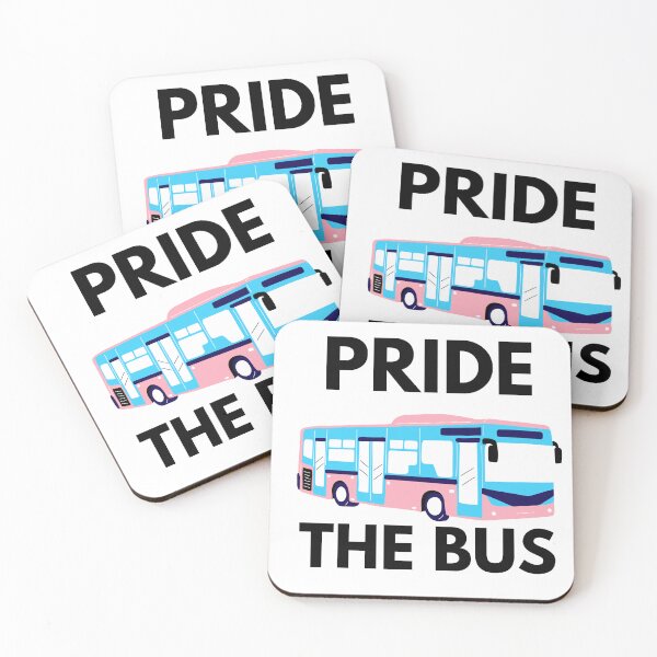 Item preview, Pride the Bus! Trans bus Pride Transit Collection designed and sold by Silly Goose Emporium.