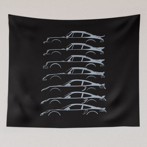 Item preview, Turbo Silhouette History designed and sold by Throttle & Threads.