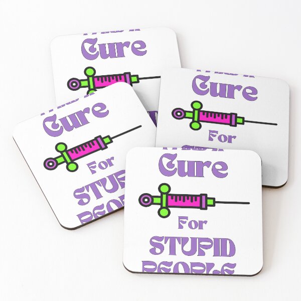 Item preview, There's no cure for stupidity  designed and sold by It's Bro Brand ★ ★ ★ ★ ★.