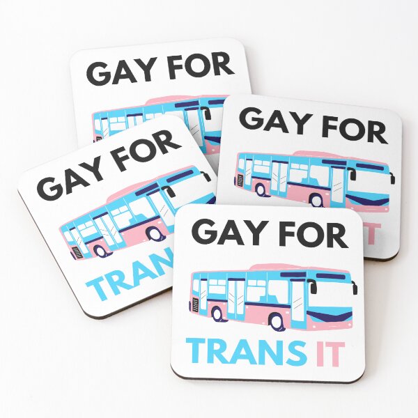 Artikelvorschau, Gay for Transit - Pride Transit-Kollektion entworfen und verkauft von Silly Goose Emporium.