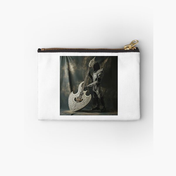 Item preview, a mysterious figure holding a large, ornate guitar designed and sold by Love-Light-Bite.