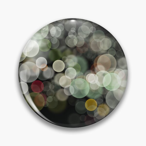 Item preview, Shimmering bokeh light glows on black background designed and sold by navitalidesign.