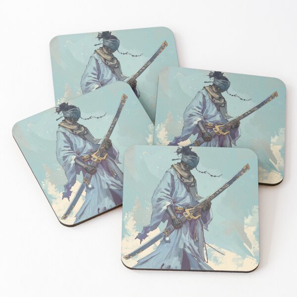 Item preview, a mystical warrior in a highly stylized and artistic manner designed and sold by Love-Light-Bite.