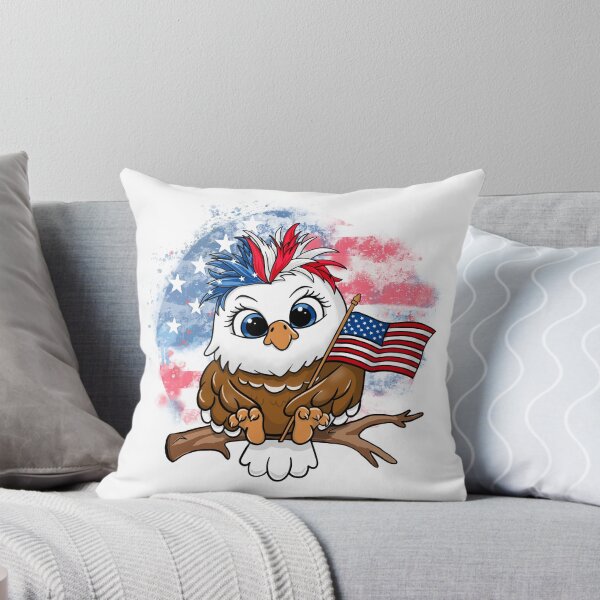 Item preview, Cute Baby American Eagle for the Fourth of July designed and sold by Chelsealuv Krigbaum.