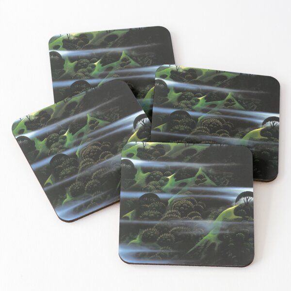 Item preview, Eyvind Earle - Early Morning Fog designed and sold by qlAinwoRTy.