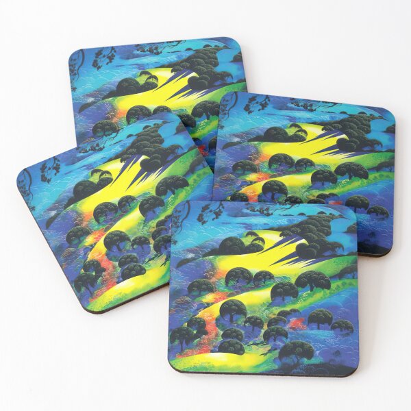 Item preview, Eyvind Earle - Fading Sunset Flame designed and sold by qlAinwoRTy.