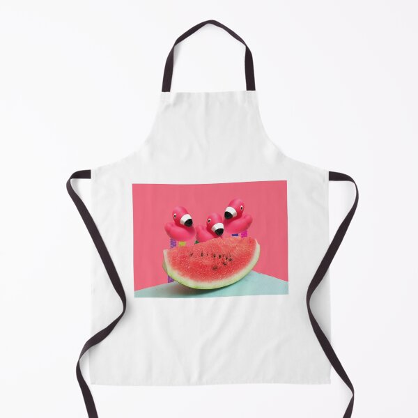 Item preview, Flamingos Eating Watermelon designed and sold by Jon Mardin.
