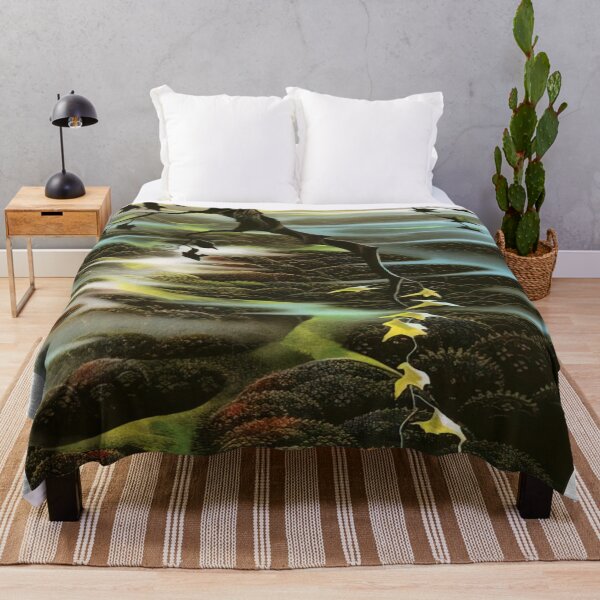 Item preview, Eyvind Earle - Fog Laced Hills designed and sold by qlAinwoRTy.