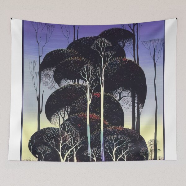 Item preview, Eyvind Earle - Forest Arabesque designed and sold by qlAinwoRTy.