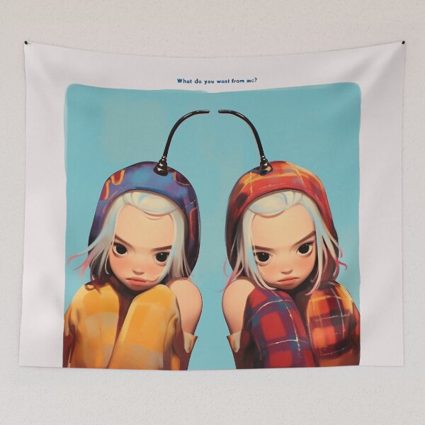 Item preview, Billie Eilish inspired ilomilo designed and sold by Nowshin Tasnim.
