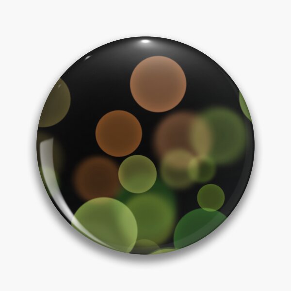 Item preview, Green Shimmering bokeh light glows on black background designed and sold by navitalidesign.