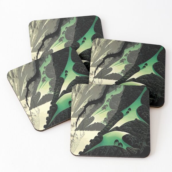Item preview, Eyvind Earle - Green Big Sur designed and sold by qlAinwoRTy.