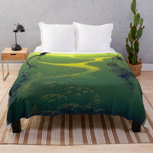 Item preview, Eyvind Earle - Green Mist designed and sold by qlAinwoRTy.