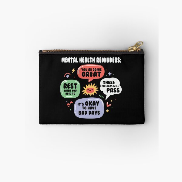 Item preview, Mental Health Reminders, ABA Therapist, Speech Therapy, BCBA, Women Inspirational, RBT, AAC designed and sold by behindthefacts.