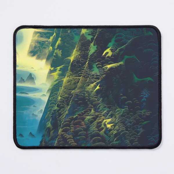 Item preview, Eyvind Earle - Jeweled Cliffs designed and sold by qlAinwoRTy.