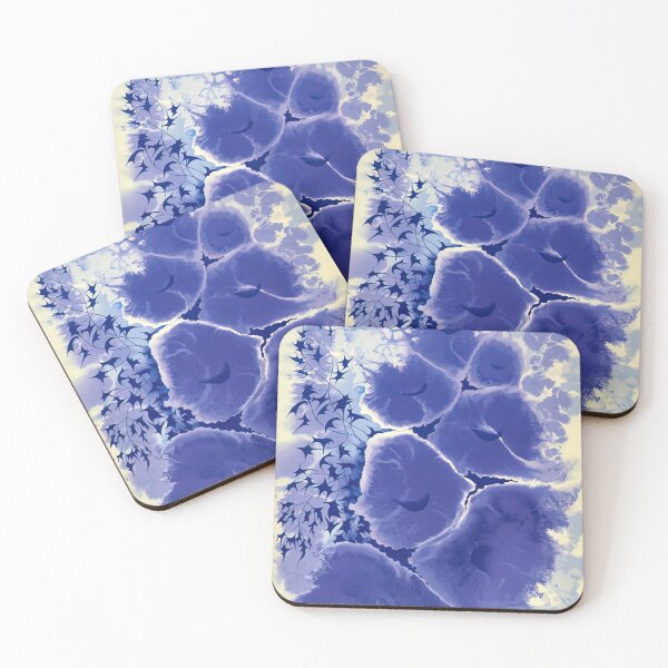 Item preview, Eyvind Earle - Mauve Floral designed and sold by qlAinwoRTy.