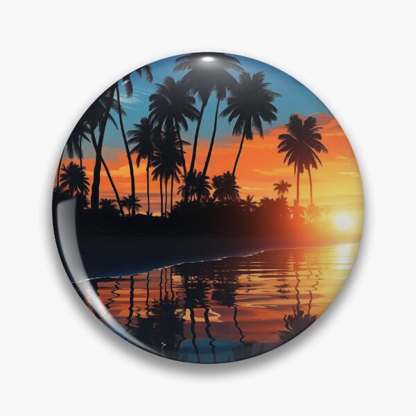 Item preview, Tropical Sunset Bliss | Coastal Serenity designed and sold by FairX.