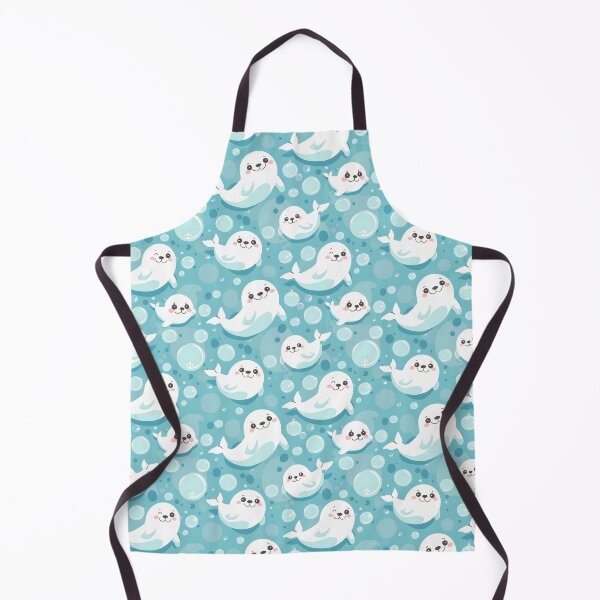 Item preview, Seal Blue Stars Pattern designed and sold by palaco210.
