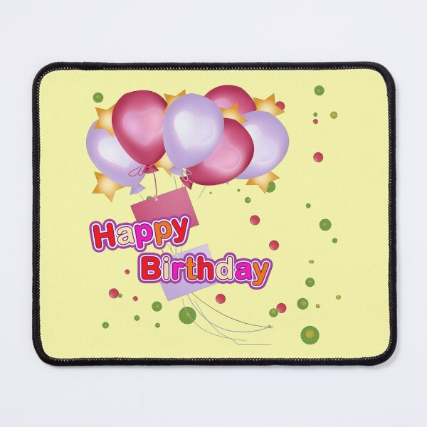 Item preview, happy birthday balloons designed and sold by GEWINN.