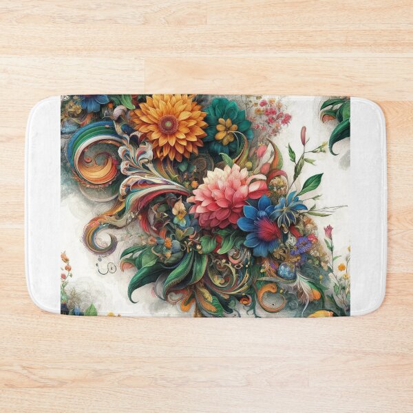 Item preview, Flower watercolor painting designed and sold by FusiTink.