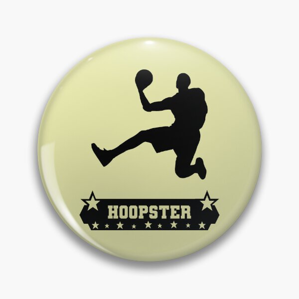 Item preview, HOOPSTER Basketball Silhouette designed and sold by JNgraphictopia.