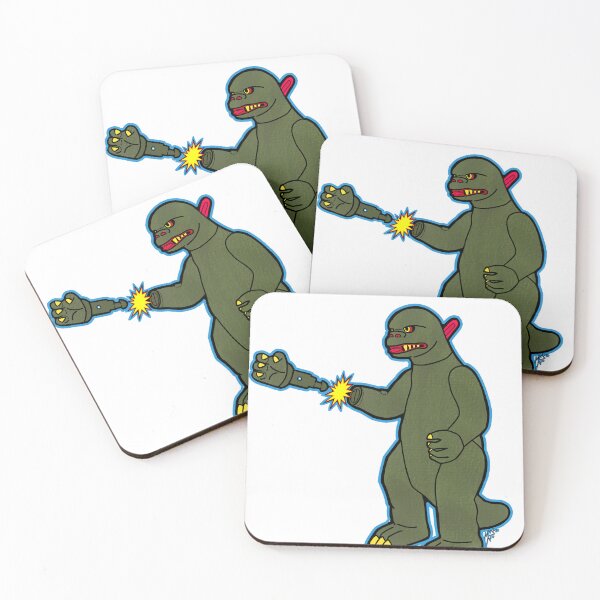 Item preview, Kaiju Fist Blast designed and sold by TheBurritoKid.