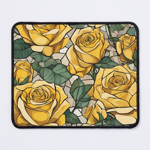 Item preview, Golden Mosaic Roses: A Blooming Masterpiece designed and sold by TheDreamer04.