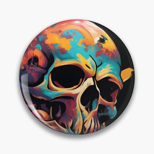 Item preview, Skull rainbow  designed and sold by Alwayseddie.