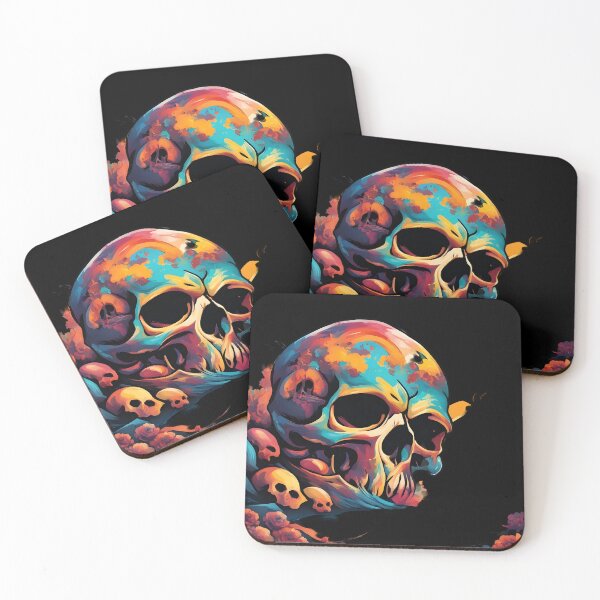 Item preview, Skull rainbow  designed and sold by Alwayseddie.