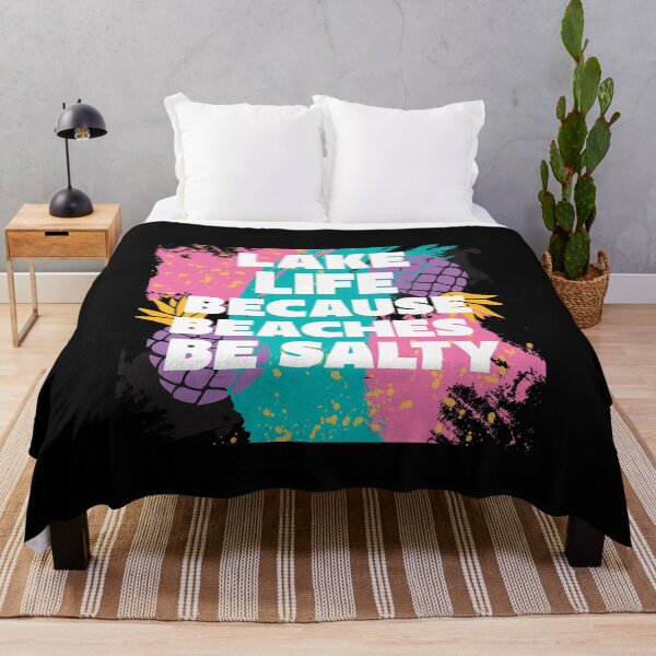 Item preview, Lake Life Because Beaches be Salty designed and sold by 87-Aesthetics.