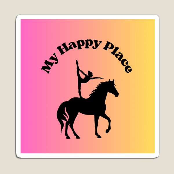 Item preview, Equestrian Vaulting - My Happy Place  designed and sold by ClassesCurious.