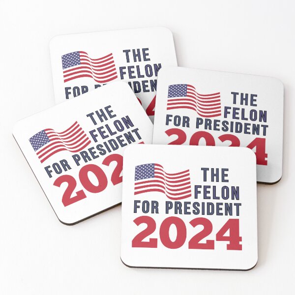 Item preview, THE FELON FOR PRESIDENT designed and sold by Sch1Stickers.