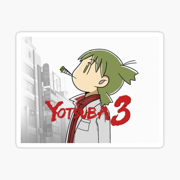 Item preview, Yotsuba 3 Yakuza 3 Like A Dragon Funny Meme Design designed and sold by MerikuroCreates.