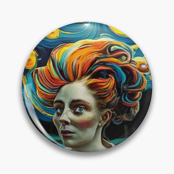 Item preview, Beautiful colorful girl in the countryside designed and sold by Purpleflex.