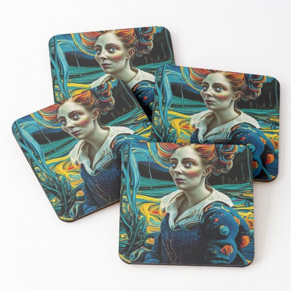 Item preview, Beautiful colorful girl in the countryside designed and sold by Purpleflex.