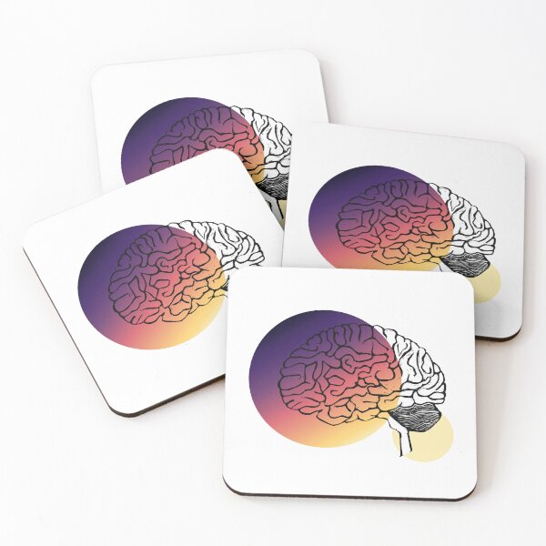 Item preview, Sunset Brain | Gradient  designed and sold by Aspire Happy Art.