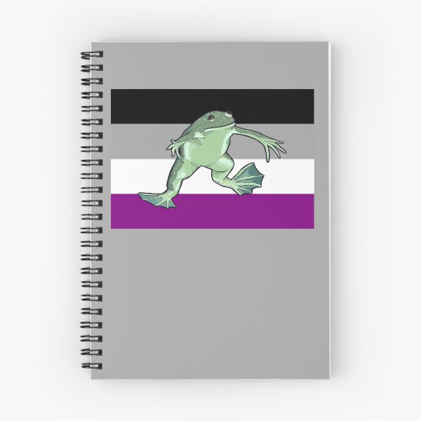 Item preview, Asexual pride frog xenopus laevis designed and sold by Madie Kay.