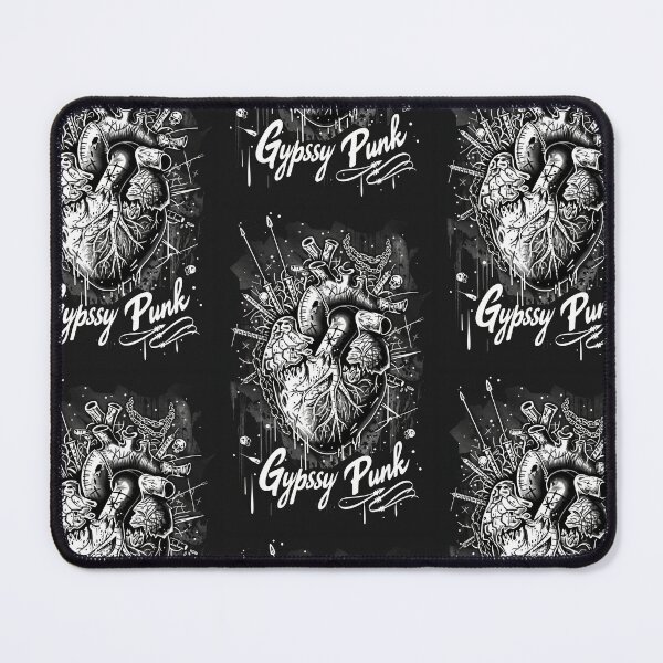 Item preview, Gothic Heart “Gypsy Punk” with Retrofuturistic Font designed and sold by Piotrek0001.