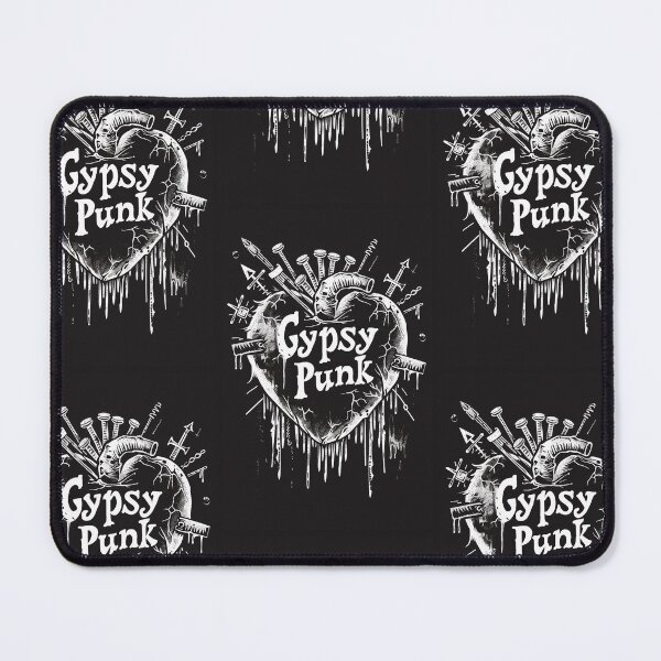 Item preview, Gothic Heart “Gypsy Punk” with Retrofuturistic Font designed and sold by Piotrek0001.